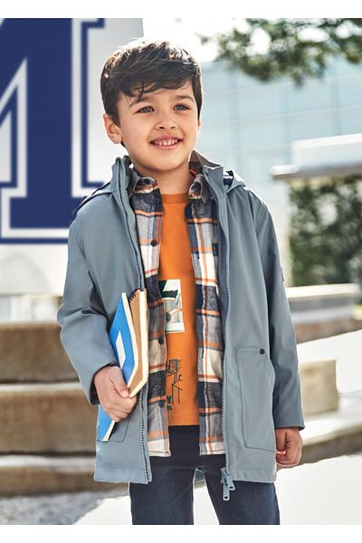MAYORAL Boy's Fleece Lined Raincoat - Mnvs04466