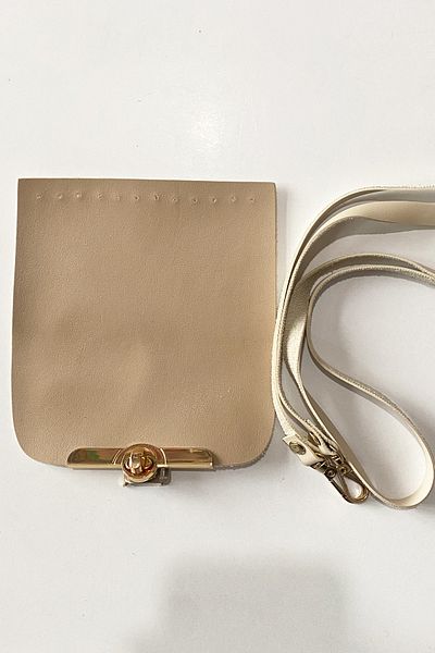 vollen yarn Leather Mobile Phone Bag Kit – Large Size – Plain