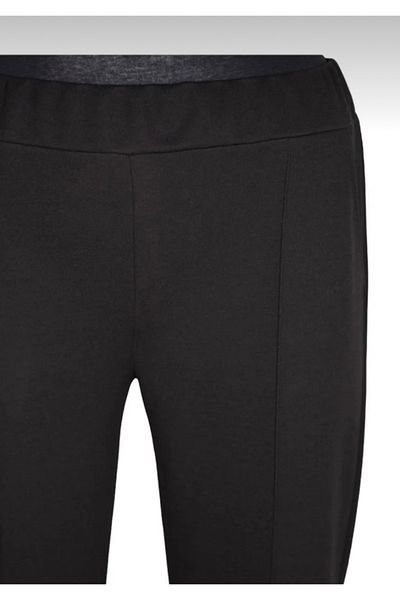 ECE GİYİM Women's Elastic Waist, Front Stitched, Pocketed Thin Combed Cotton Pants