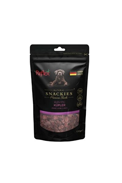 Reflex Snackies Natural Kuzu Etli Küp Tahılsız Köpek Ödül Maması 170 Gr