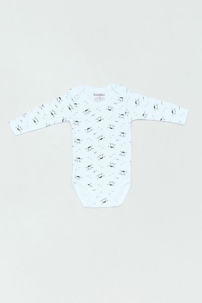 Fulla Moda Cat Printed Unisex Kids Bodysuit