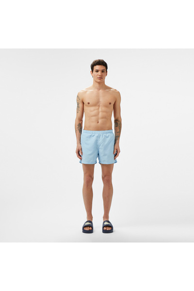 Lacoste Erkek Regular Fit Açık Mavi Mayo