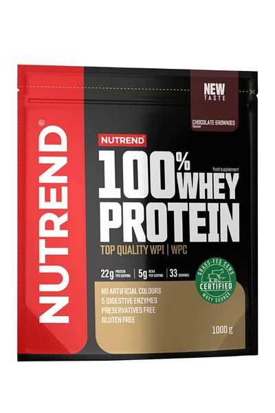 Nutrend 1000g ChocolateBrowniFlavoredWheyProtein Powder