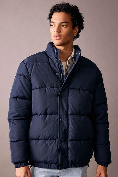 DeFacto Stand Collar Puffer Jacket s kapsou na zip A2519Ax23Wn
