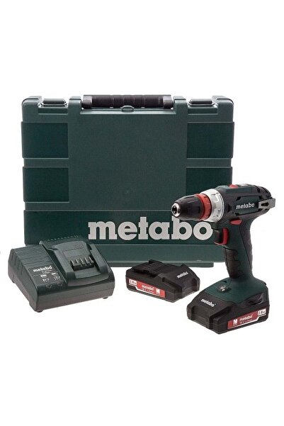 Metabo BS18 Quick 2.0 Vidalama Lithium Çift Akülü 18V 2.0Ah