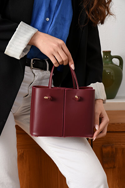 Handley Γυναικεία κομψή τσάντα ποιότητας 3 θέσεων με λουράκι ώμου