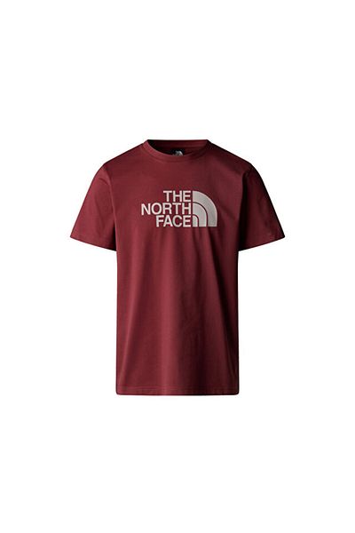 THE NORTH FACE Men's Outdoor T-Shirt - Red m Ss Easy Tee