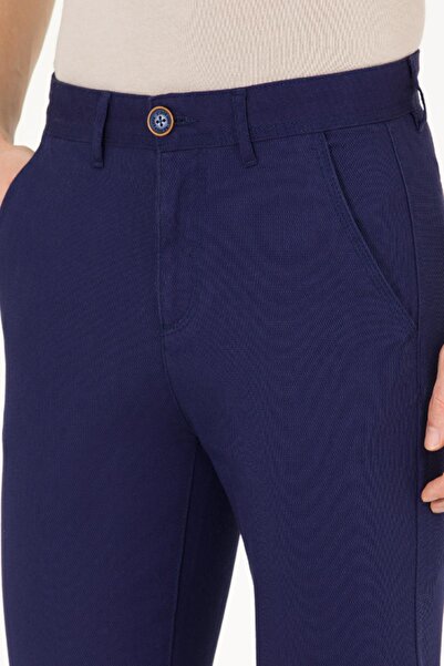 U.S. Polo Assn. U.S Polo 1600639 Lacivert Erkek Keten Pantolon