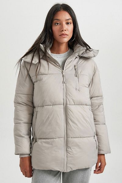 DeFacto Relax Fit Hooded Waterproof Puffer Jacket - A7167ax23wn