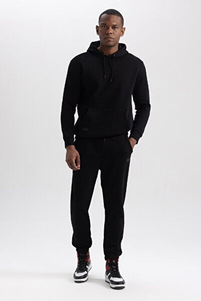 DeFacto Regular Fit Jogger Sweatpants with Pockets Elastic Waist Leg X8286Az23Au