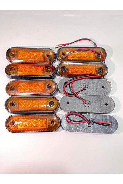 BARLAS OTO LED 4 LEDLİ PARMAK LAMBA LASTİKLİ  [10adet]-[39×10] tane hesabı