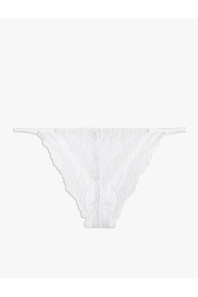 Koton New Season Brazilian Panties with Drawstring Lace on the Sides