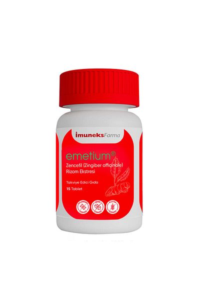 Imuneks Emetium Ginger 15 Tablets