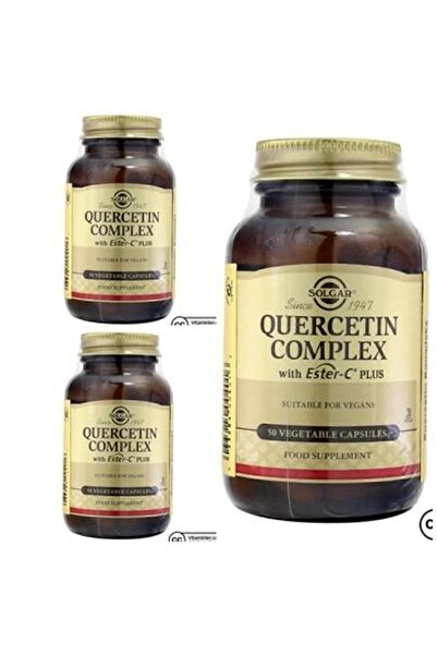 Solgar Quercetin Complex 50 Kapsül 3 Adet
