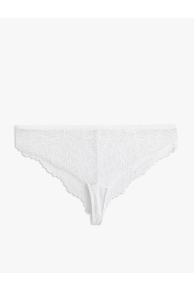 Koton New Season Normal Waist Lace Brazilian Panties