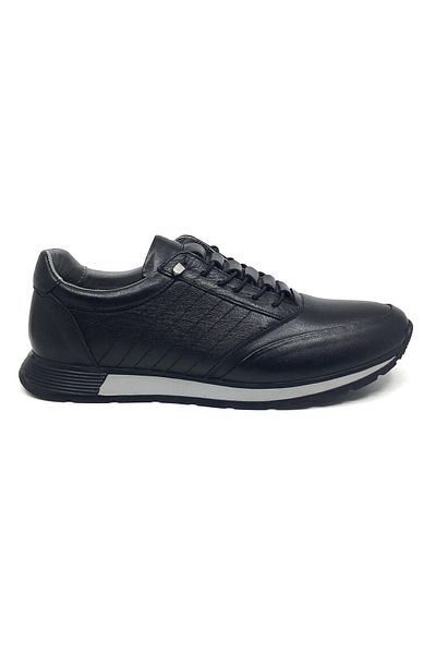 Taşpınar Ayakkabı 100% Leather Orthopedic Men's Daily Smart Laced Large Size Shoes 45-48