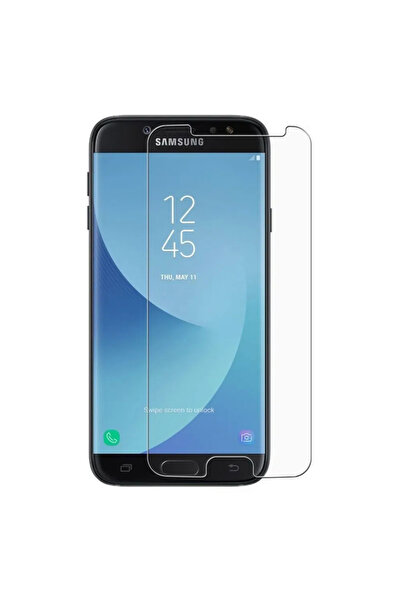 Glazef Samsung J7 Prime Ekran Koruyucu Uyumlu Tam Uyumlu Temperli Cam Ekran K...
