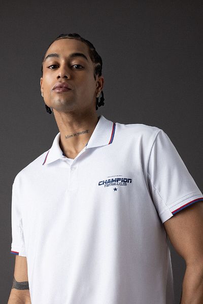 DeFacto Printed Short Sleeve Sports Polo T-Shirt - Standard Fit B5021ax24sp