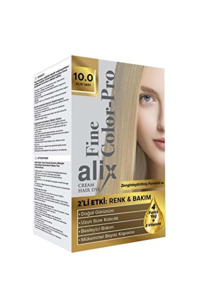 Alix SET 10/0 AÇIK SARI