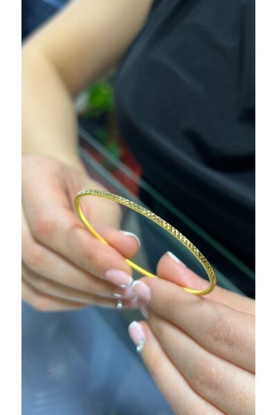 kuyumcu nurettin 9gr (Gram) Yatırımlık İşçiliksiz Cam Kırığı Ajda Bilezik 22 ...