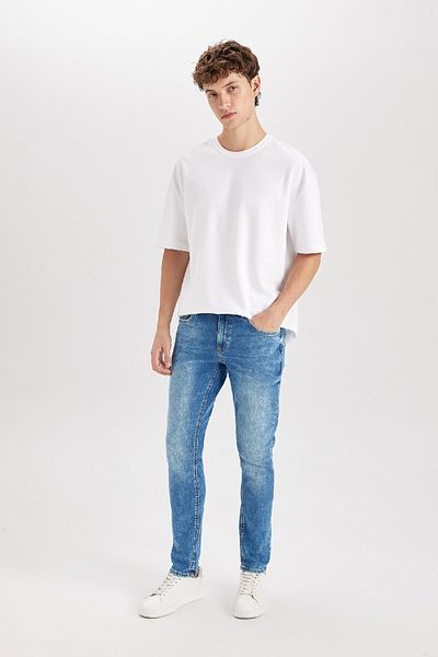 DeFacto Carlo Skinny Fit Extra Skinny Fit Κανονική μέση Extra Skinny Leg Τζιν B4672ax24sp