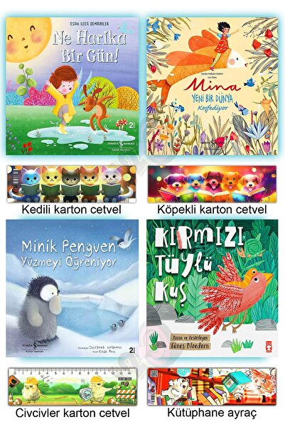 TÜRKİYE İŞ BANKASI KÜLTÜR YAYINLARI 4-5 Yaş Ne Harika Bir Gün! Mina Yeni Bir ...