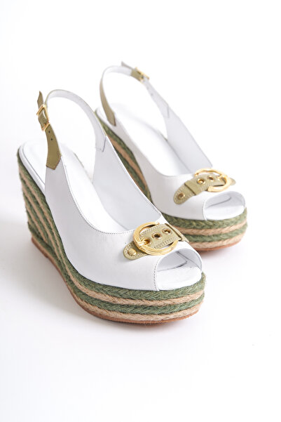 Elile Shoes Hakiki Deri Topuklu Sandalet 33-34-35-41-42-43-44 Numara