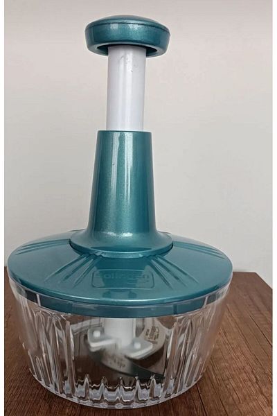 Solingen Solingen Shop 3-Pack Stainless Steel Blade Push Hand Rondo Manual Vegetable Fruit Chopper Robot