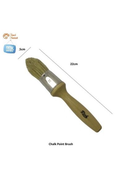 İNCİ TUVAL 803 Chalk Point Brush Spreading Brush Large Size