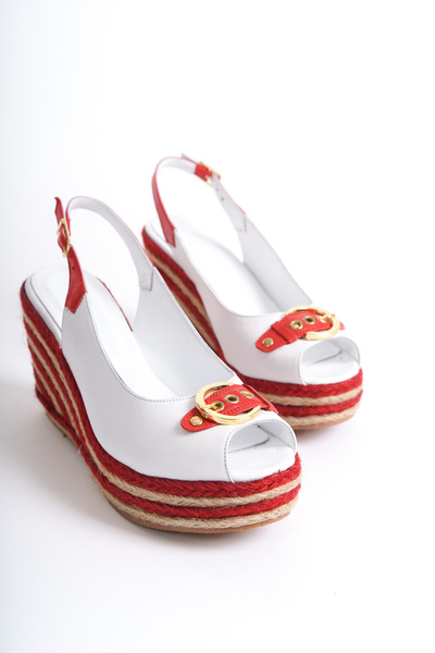 Elile Shoes Hakiki Deri Topuklu Sandalet 33-34-35-41-42-43-44 Numara