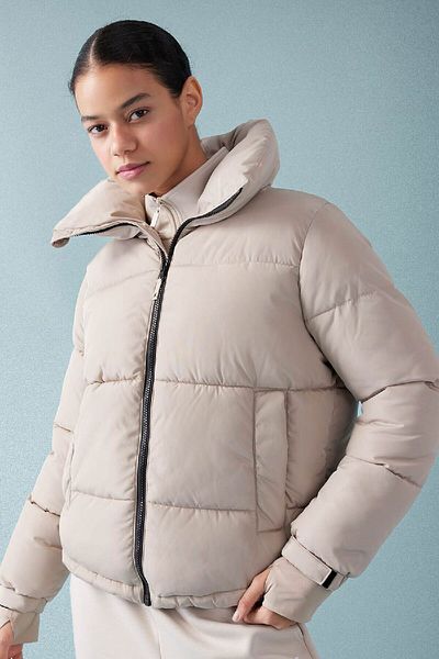 DeFacto Pusher Fit Water Puffer Coat – stojáček a kapsy na zip Z1438Az24Sp