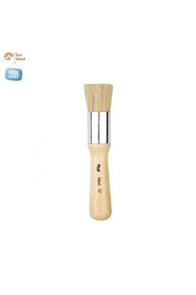 İNCİ TUVAL Maxi Stencil Brush No:12 Clouding Grass Nature Brush