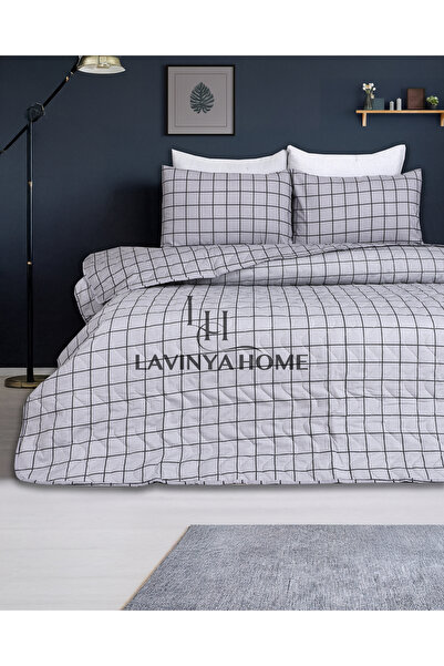 Lavinya Home Denizli Çift Kişilik (220*235) Pike Takımı Lastikli Çarşaflı Ve ...