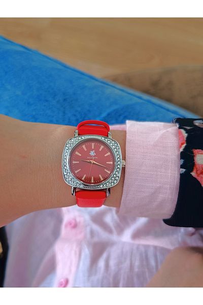 PW POLO WHITE Stone Model Women's Wristwatch