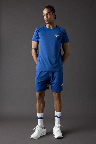 DeFacto Tricou sport slim cu imprimeu cu decolteu - mânecă scurtă B5019ax24sp