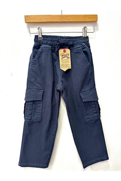 rois Children's Cargo Navy Blue Pants