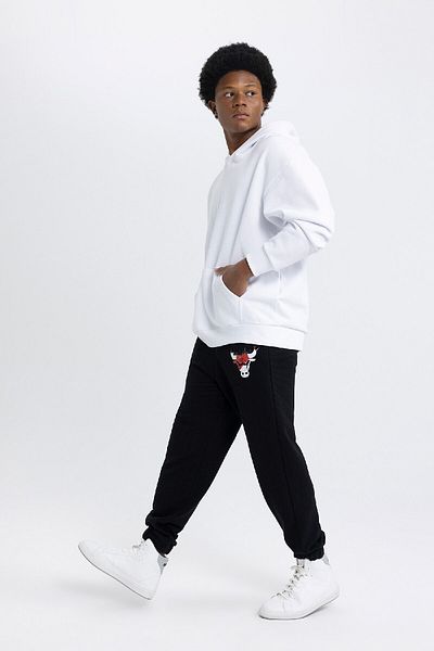 DeFacto NBA Chicago Bulls Oversize Jogger Sweatpants - U9879az23au