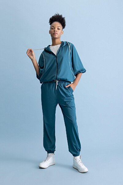 DeFacto Παντελόνι Jogger Standard Fit - Ελαστική μέση, μήκος στον αστράγαλο B2545ax23au