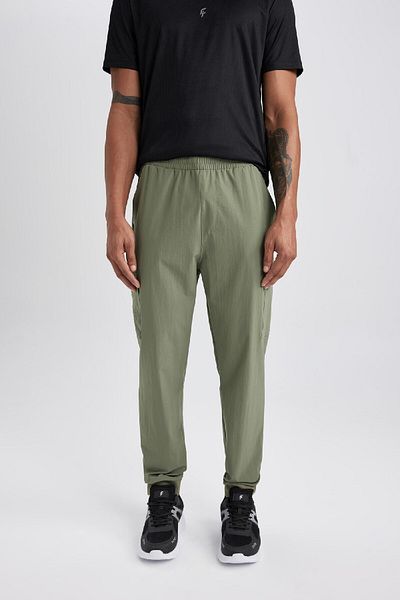 DeFacto Φούτερ Jogger Standard Fit - Cargo Pocket και ελαστικό πόδι μέσης B2779ax23au