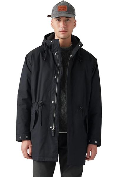 Levi's Long Men's Parka Jetblack
