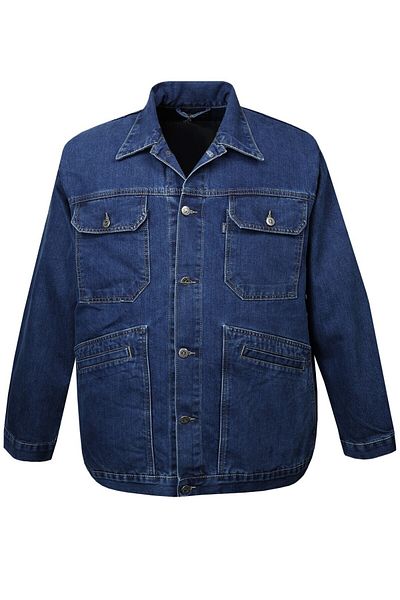 tambattal Το τζιν μπουφάν Plus Size Decons Symbol Blue είναι κατάλληλο για 120Kg-165Kg