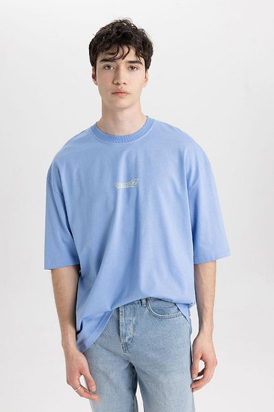 DeFacto Tricou cu mânecă scurtă imprimat pe spate Dragon Ball Loose Fit B5525ax24sp