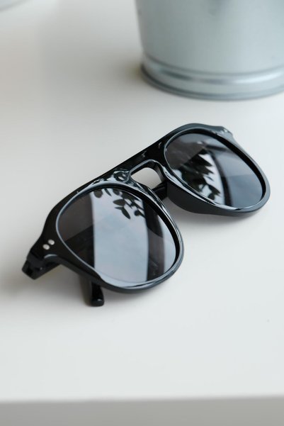 WATCHOFROYAL نظارات رويال Re1107 نظارة شمسية سوداء