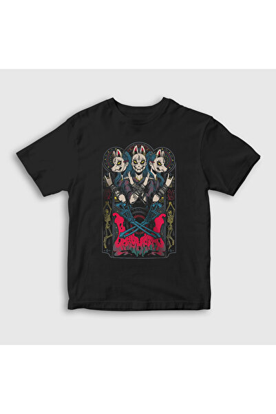 Presmono Unisex dečji crni poster muzika Babymetal T-shirt 529022tt