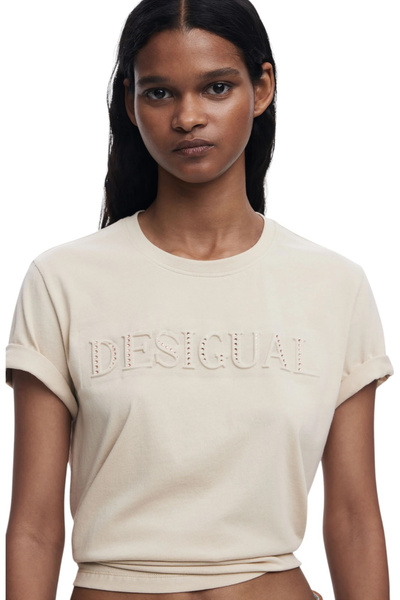 Desigual Tricou Desigual Brandy - 25SWTK17-1001