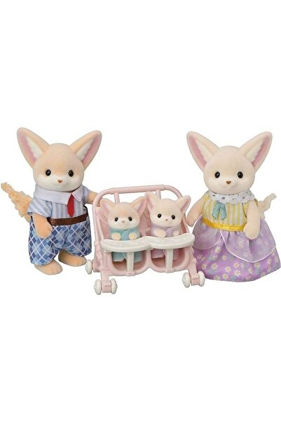 Epoch Figurine Sylvanian Families-Familia Vulpitelor Fennec