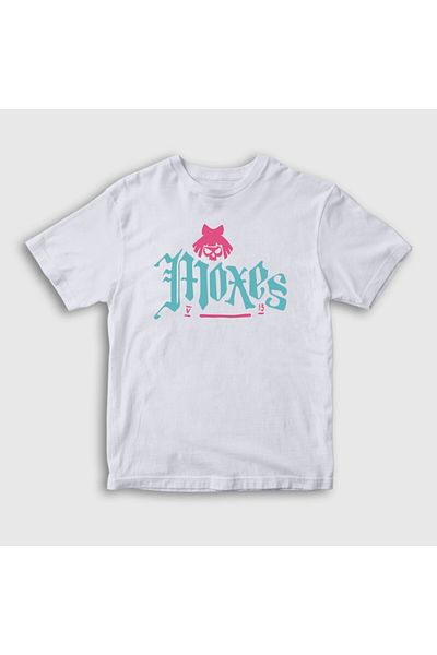 Presmono Μπλουζάκι παιχνιδιών Unisex Kids Moxes 2077 Cyberpunk Green Logo 528101 ττ