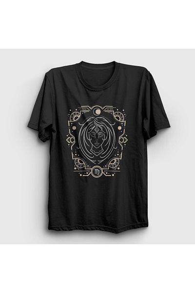 Presmono Μπλουζάκι Unisex Black Virgo Zodiac 530243 ττ