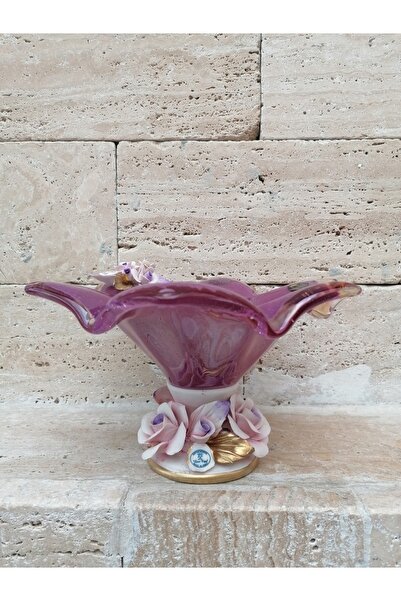 Kentdekor WHİTE CRYSTAL MURANO ŞEKERLİK