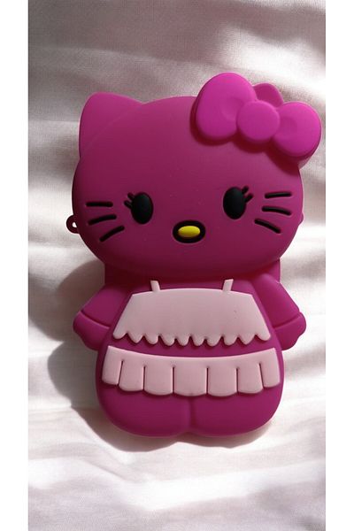 SHOPNEST Hello Kitty Silicone Girl's Bag, Girl's Bag with Strap